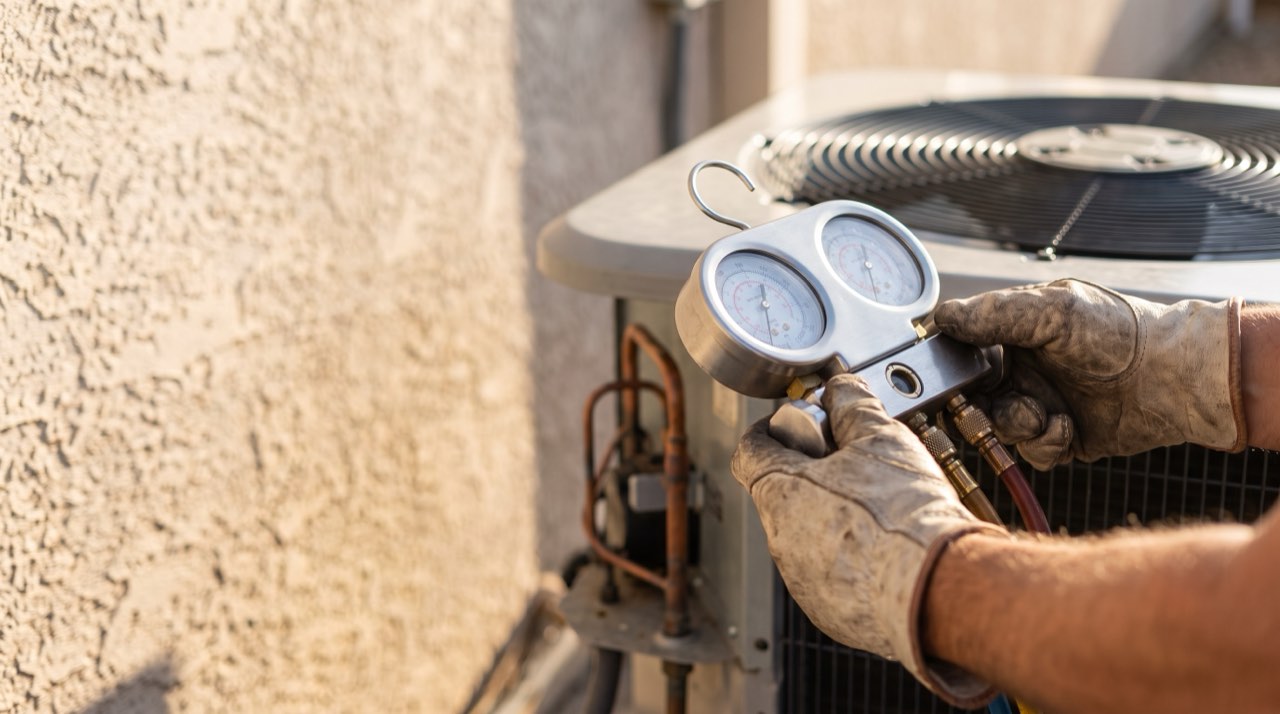 Hands on gauges, hvac