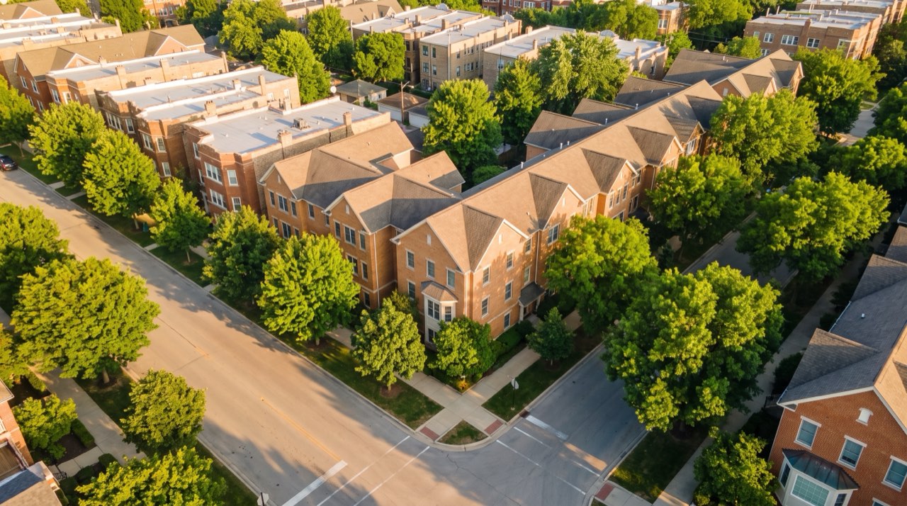 Portfolio aerial, property management
