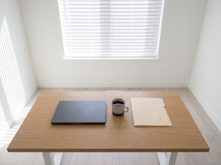 The desk