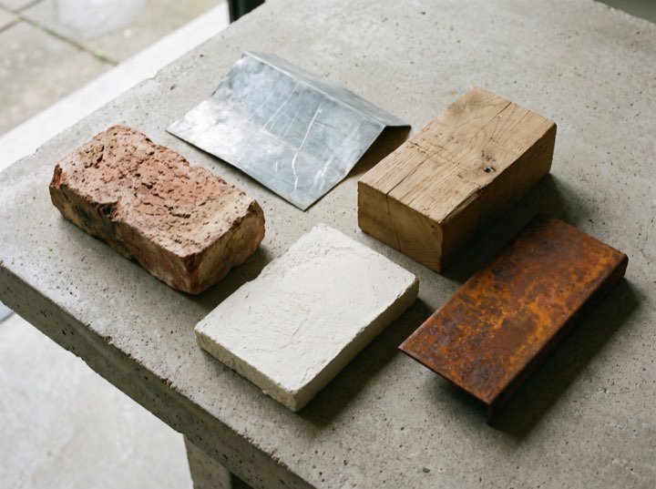 Samples on the table