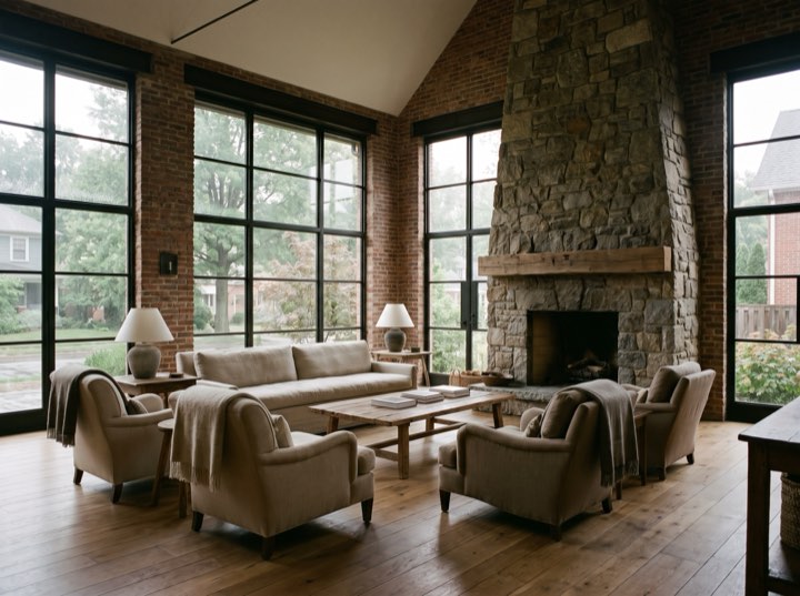 The great room, finished