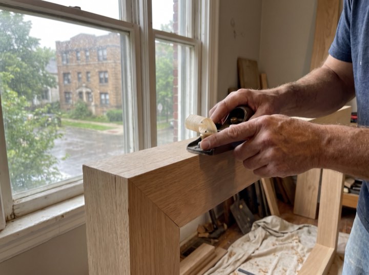 Joinery, fitted by hand