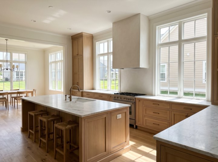 Kitchen, handed over