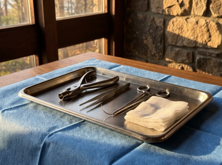 The biopsy tray