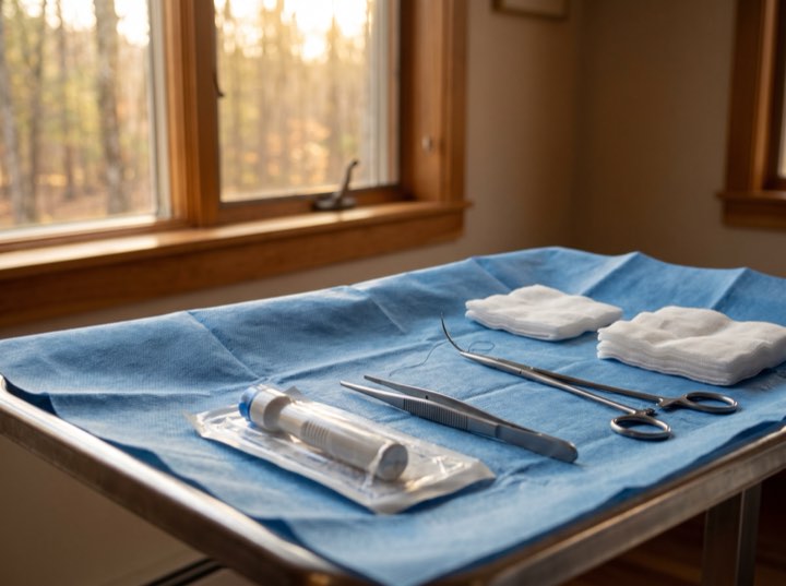 The biopsy tray