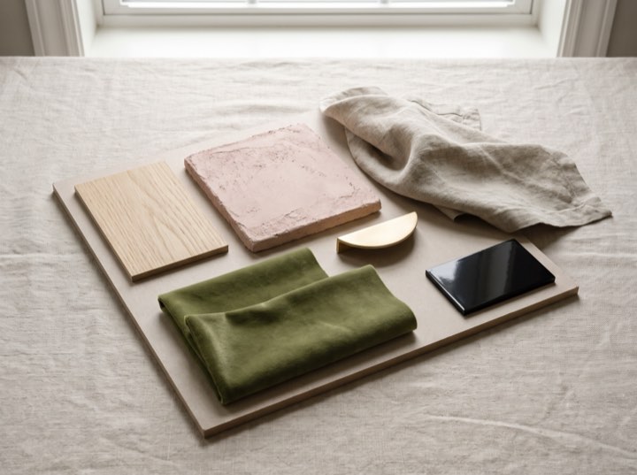 The sample board