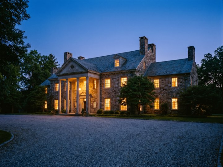 Twilight, from the drive