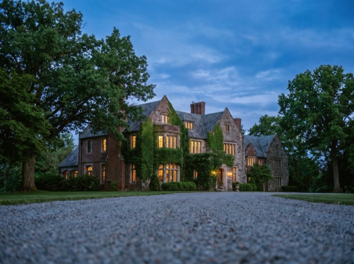 Twilight, from the drive