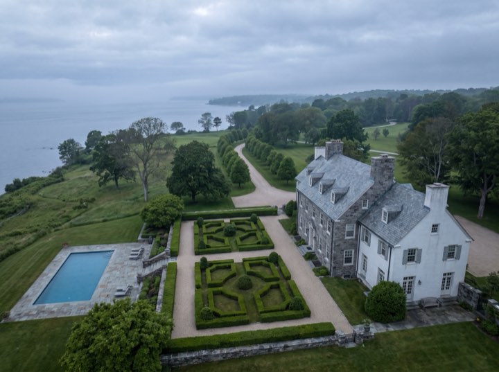 The estate from above