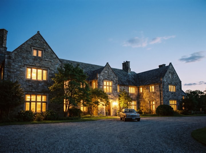 Twilight, from the drive