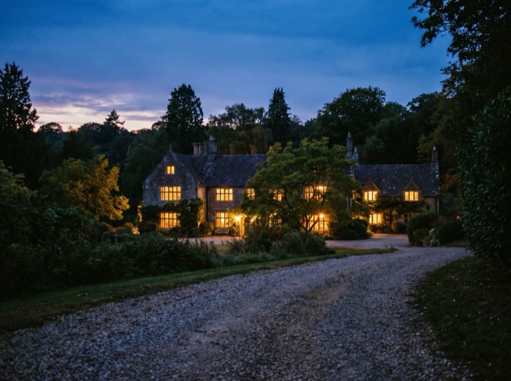 Twilight, from the drive