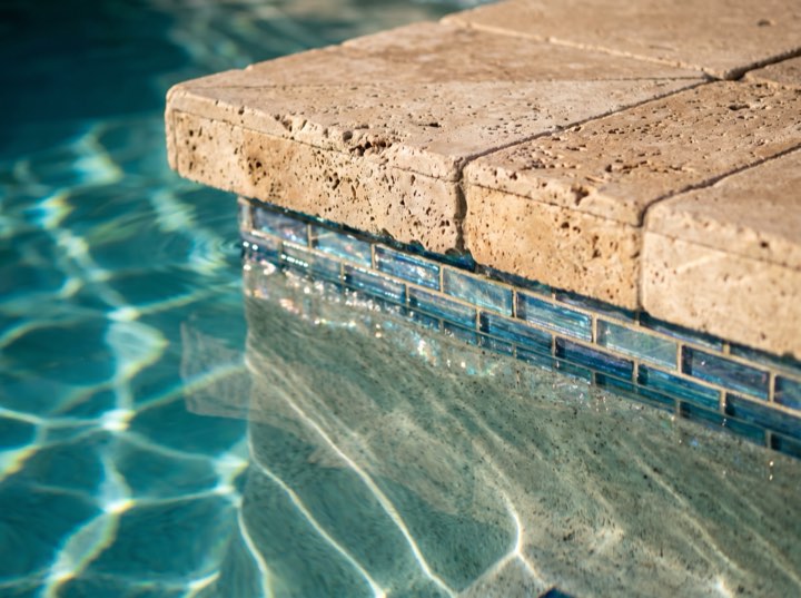 Coping at the waterline