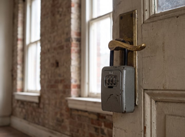 Lockbox, not a phone call