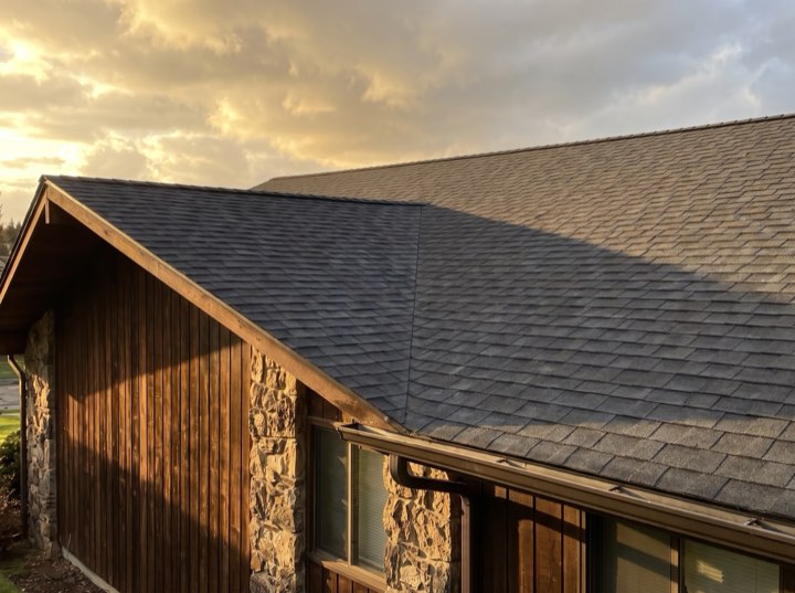 The same roof after replacement