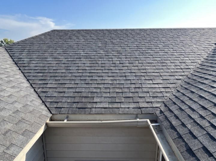 The same roof after replacement