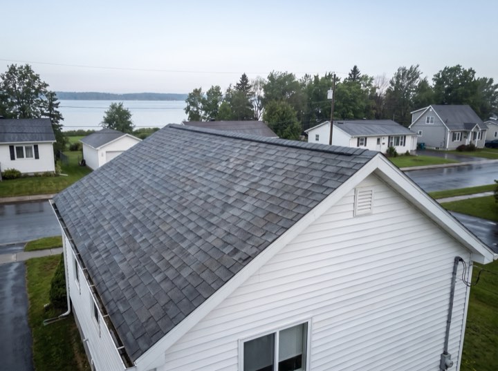 The same roof after replacement